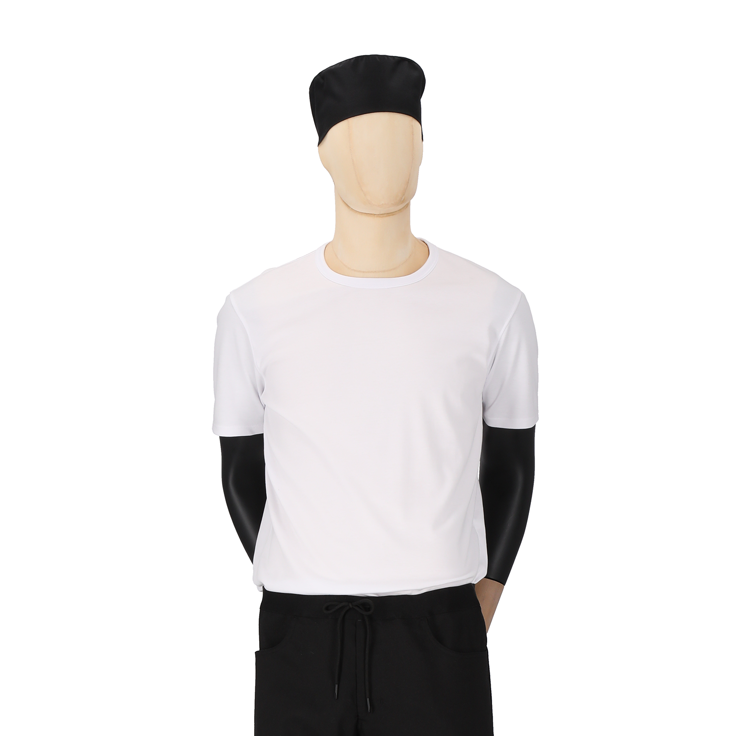 Unisex Chef Skull Cap Black