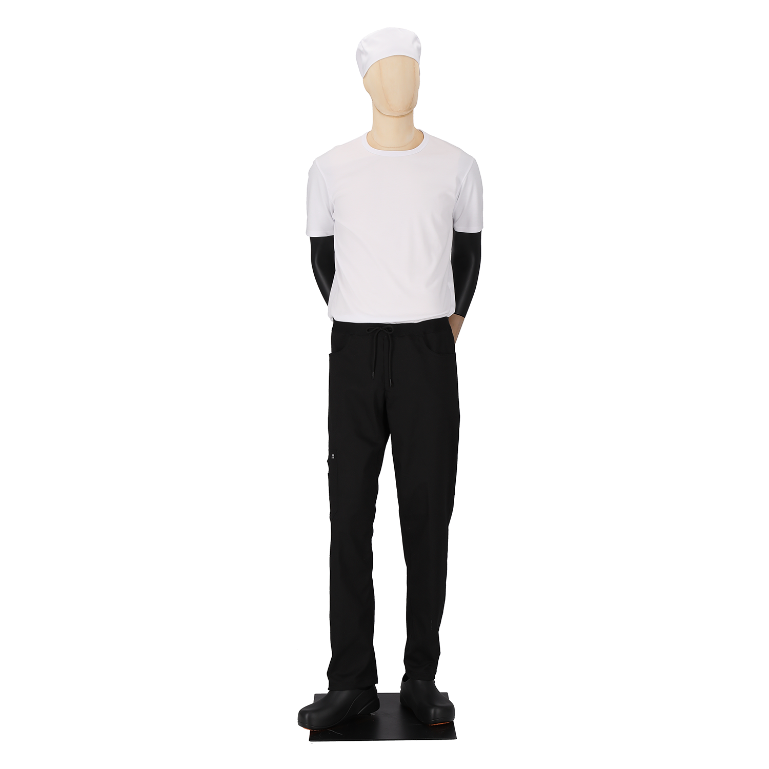 Unisex Chef Skull Cap - Lightweight Breathable Kitchen Headwear for Professional Chefs