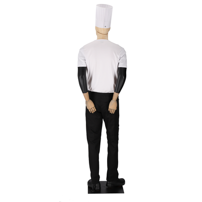 Unisex Chef Toque Tall Hat - Classic Professional Kitchen Headwear for Culinary Use