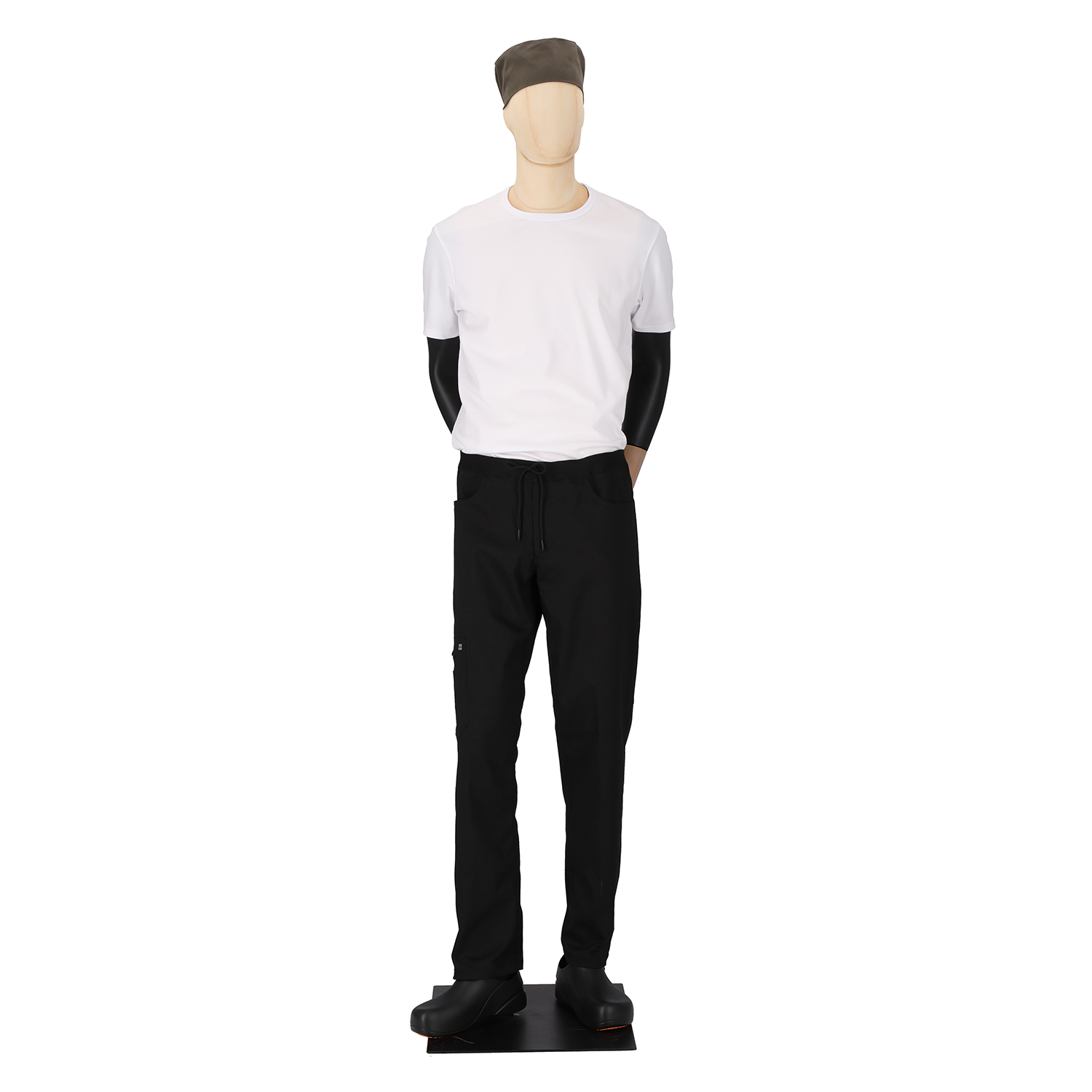 Unisex Chef Skull Cap - Lightweight Breathable Kitchen Headwear for Professional Chefs