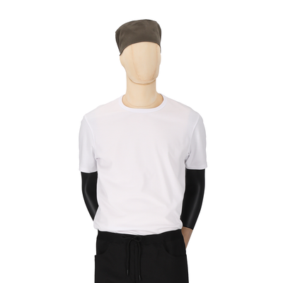 Unisex Chef Skull Cap - Lightweight Breathable Kitchen Headwear for Professional Chefs