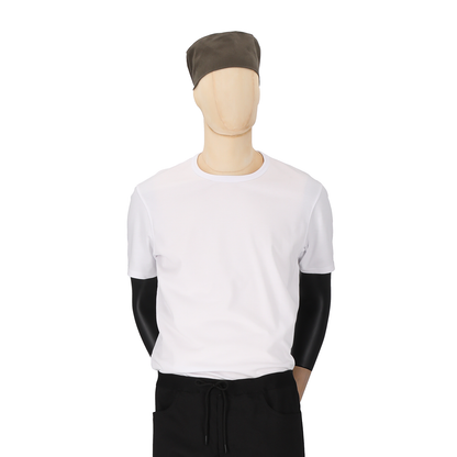 Unisex Chef Skull Cap Olive