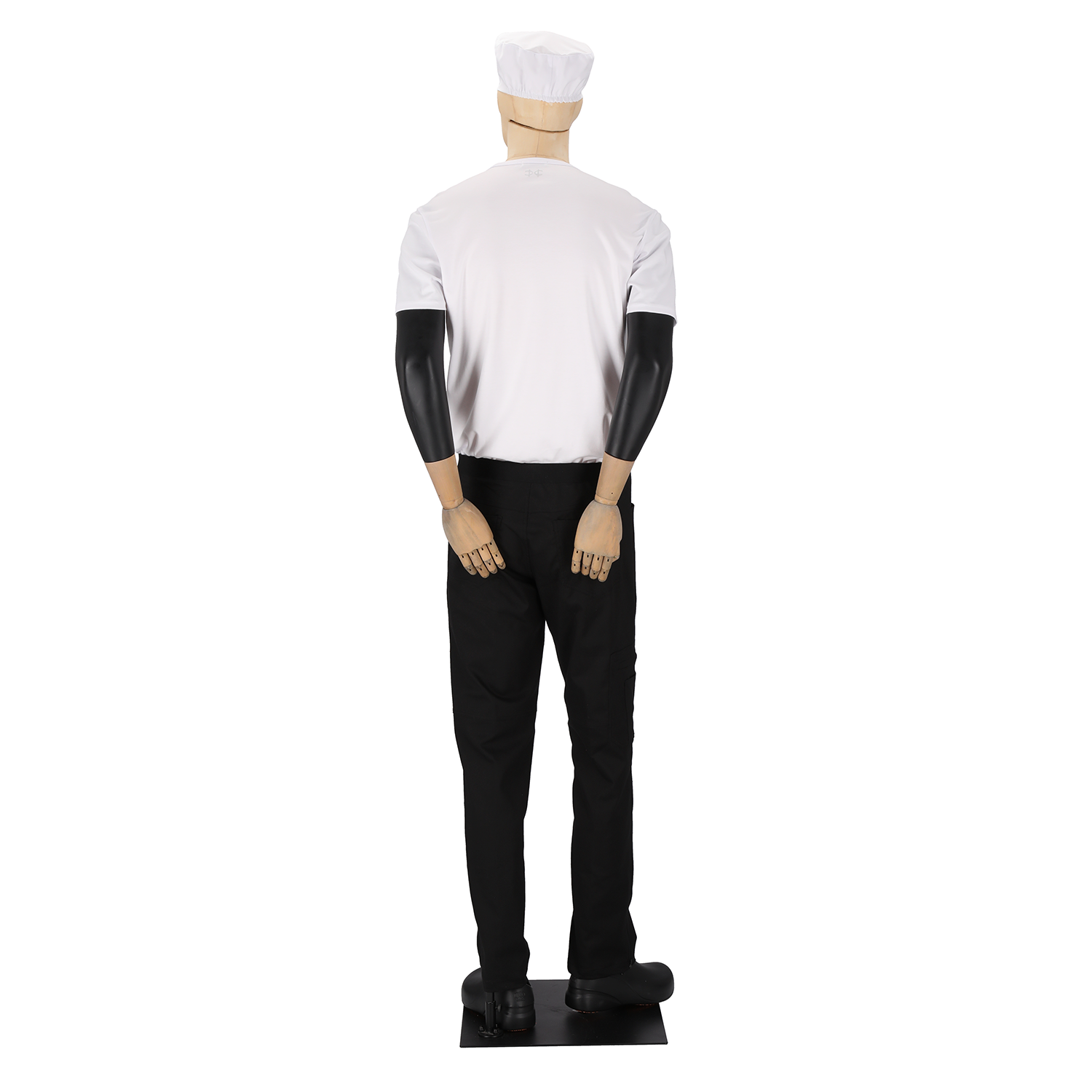 Unisex Chef Skull Cap White