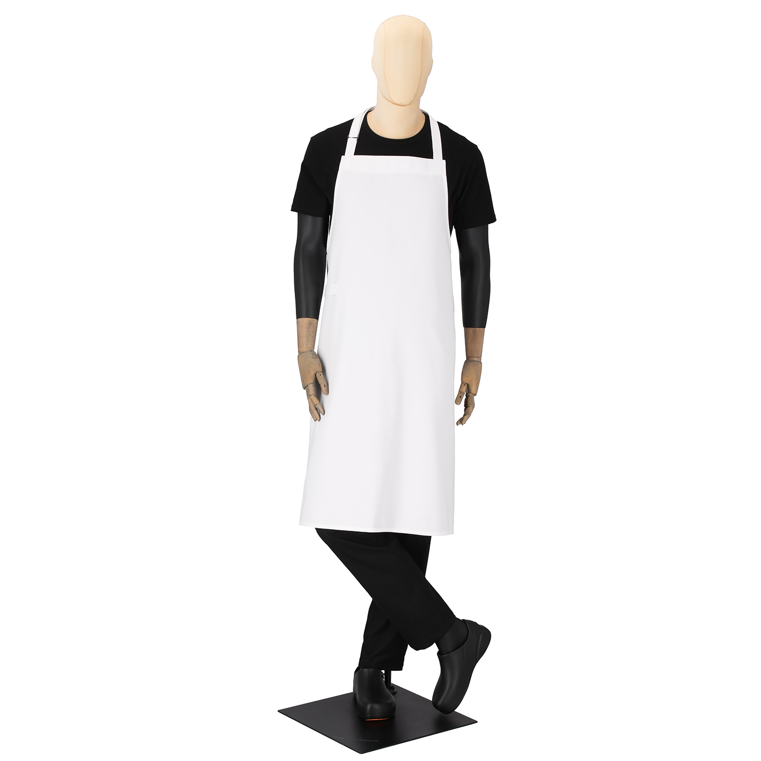 Como Bib Unisex Apron White
