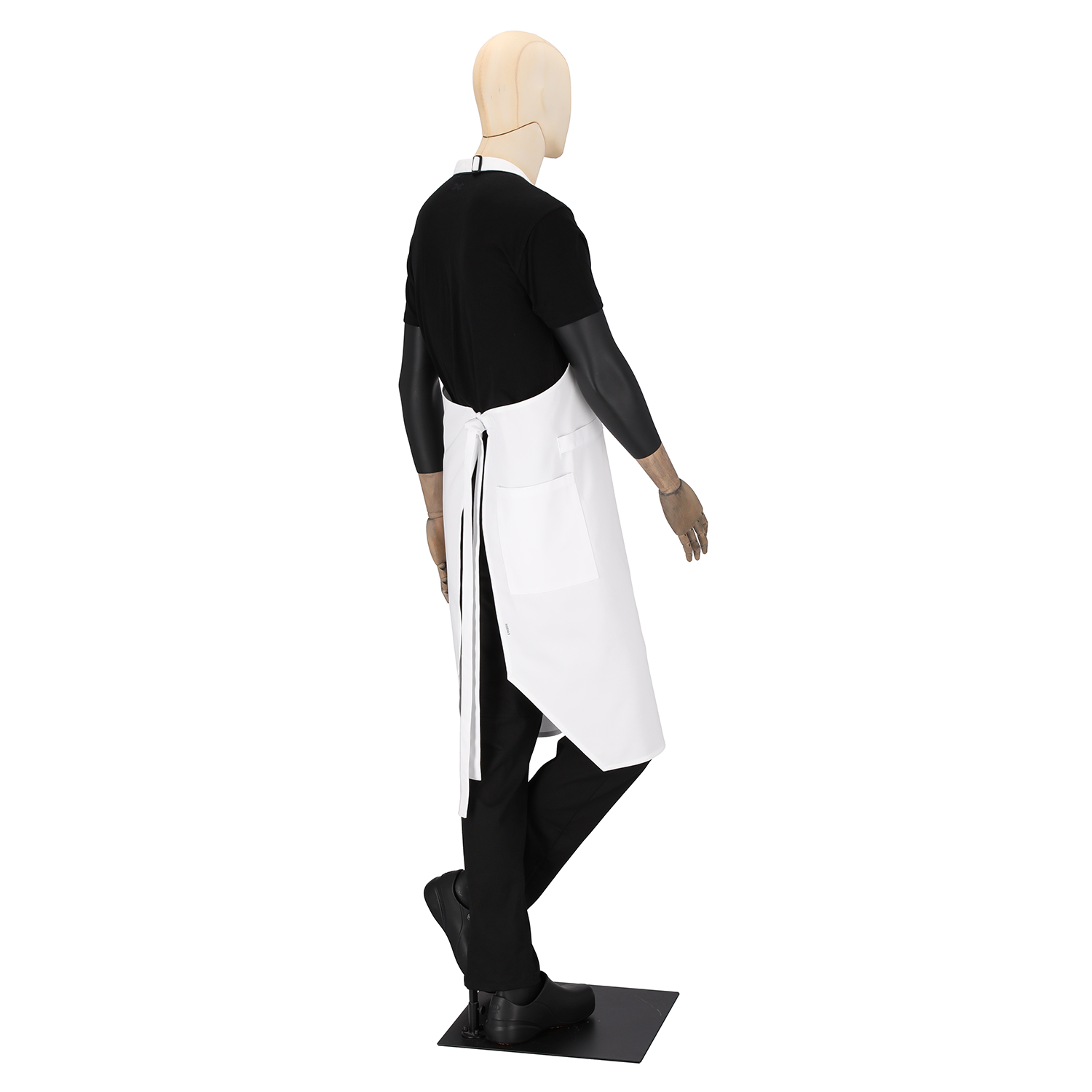 Como Bib Unisex Apron White