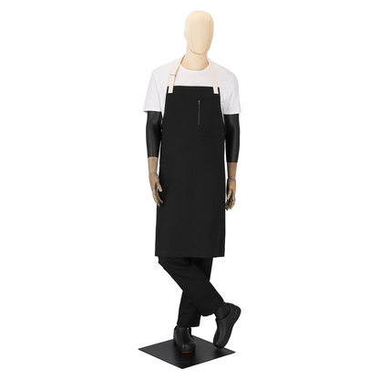 Mazunte Unisex Bib Apron Black