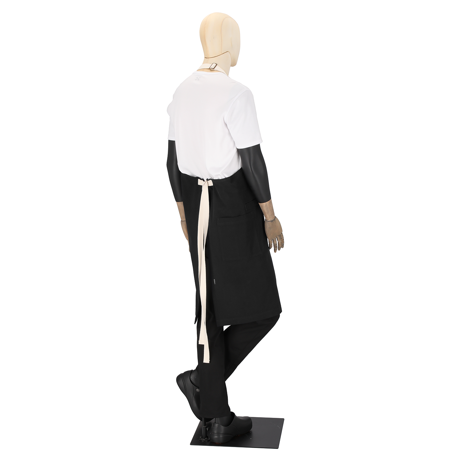 Mazunte Unisex Bib Apron Black
