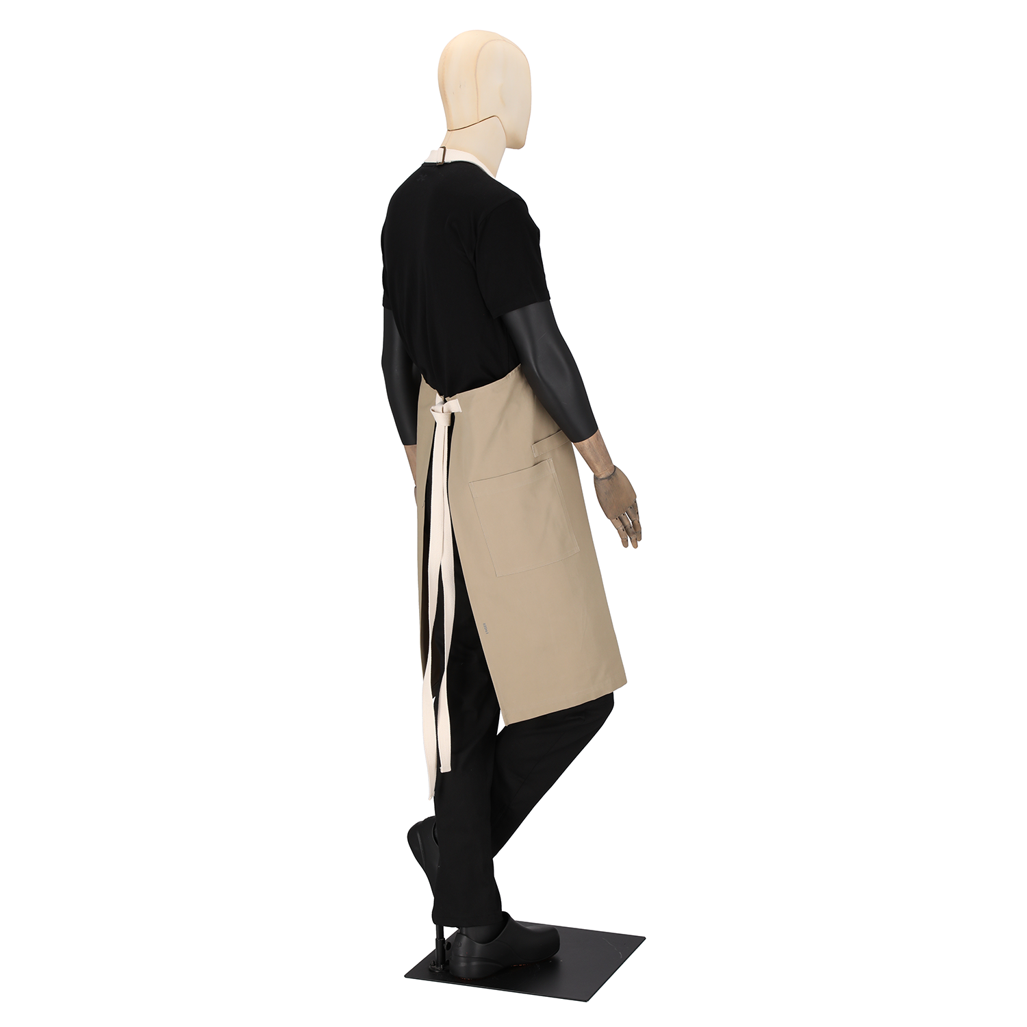 Mazunte Unisex Bib Apron Cappuccino