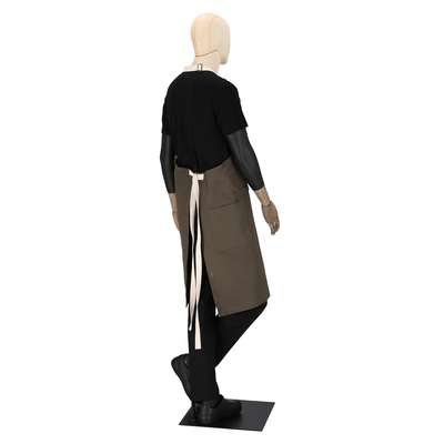 Mazunte Bib - Unisex Apron - Adjustable Full-Coverage With Pockets and Zipper
