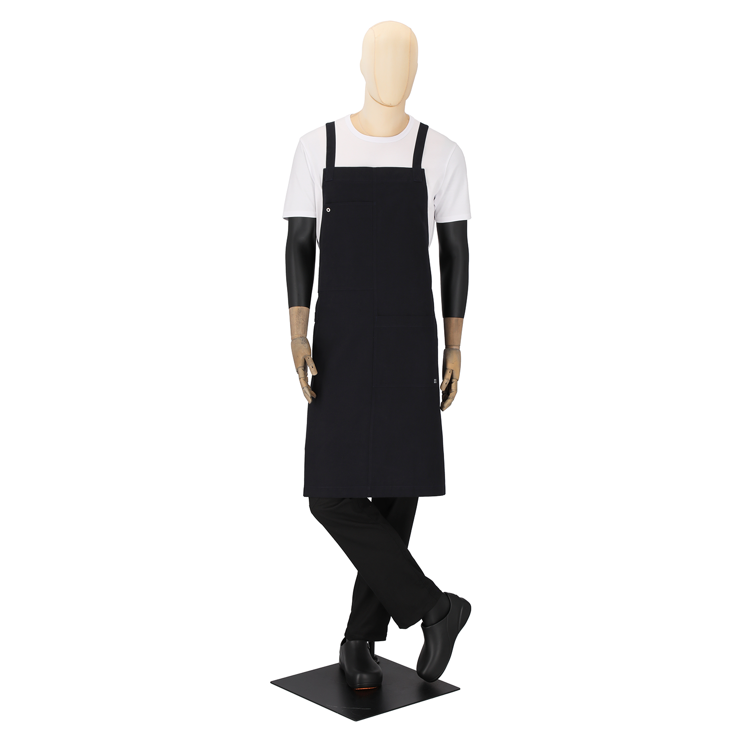 Venice Bib - Unisex Apron - Classic Crossback with Pockets