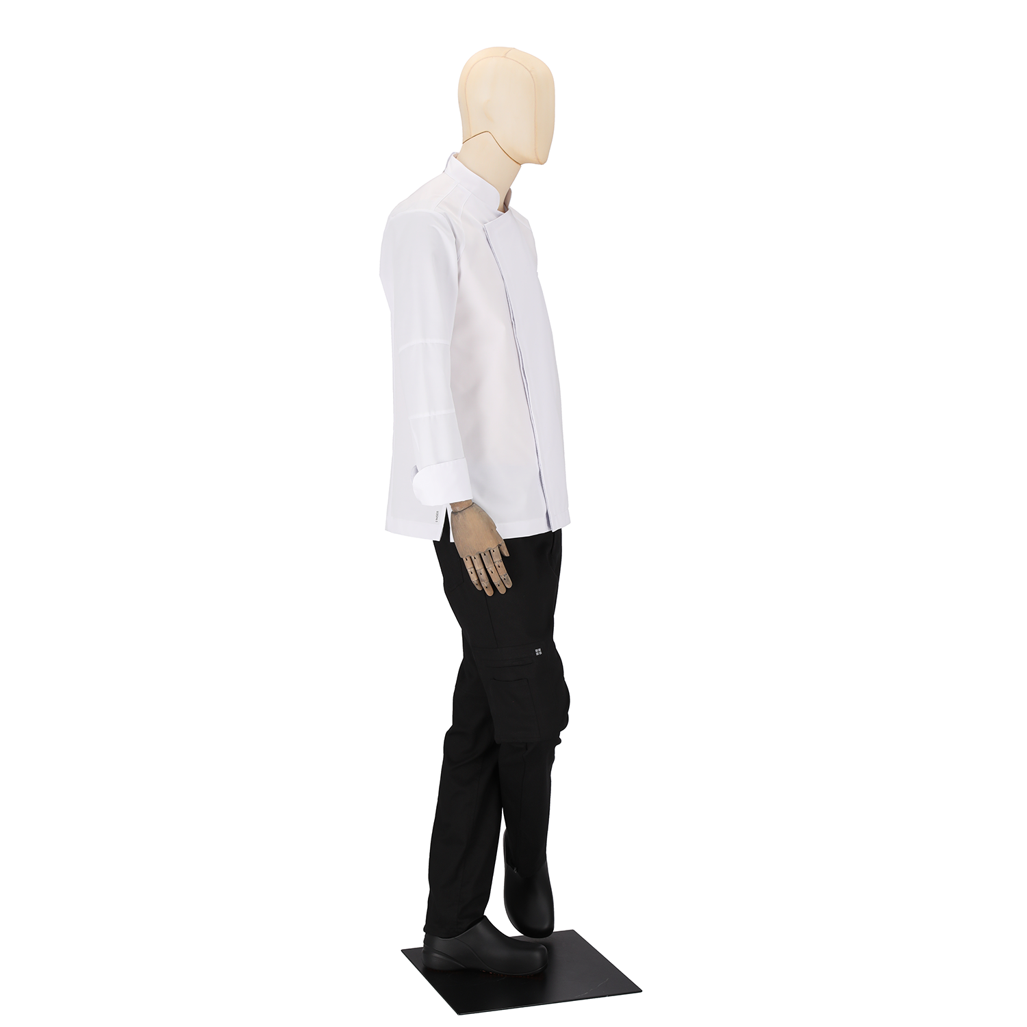 Antoine - Long Sleeve Chef Coat – Motorcycle-Inspired Jacket for Chefs