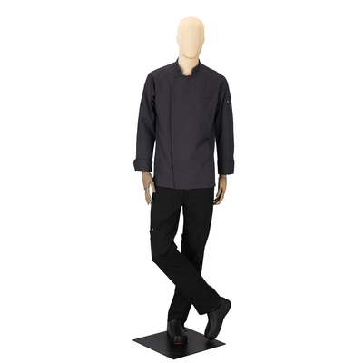 Antoine - Long Sleeve Chef Coat – Motorcycle-Inspired Jacket for Chefs