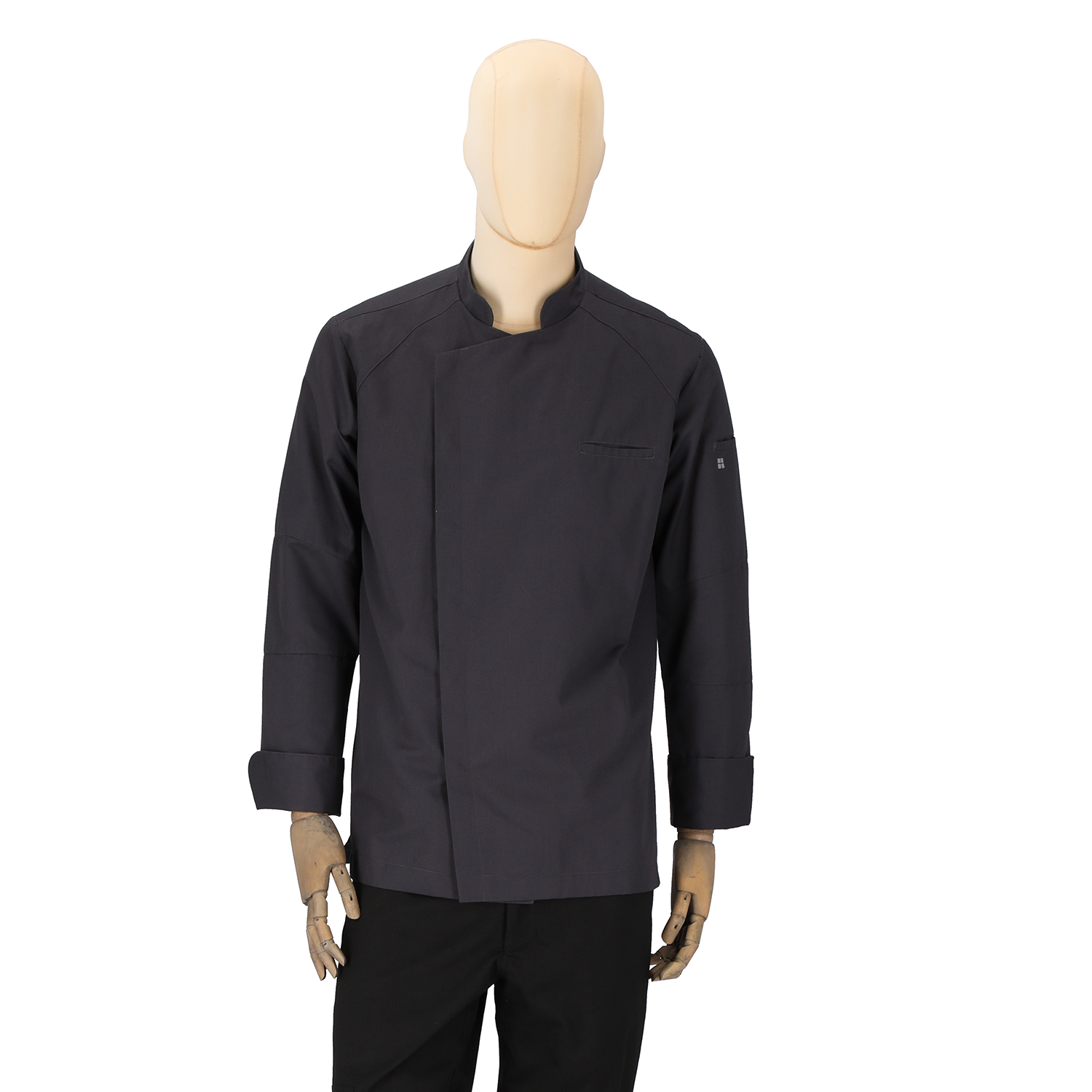Antoine - Long Sleeve Chef Coat – Motorcycle-Inspired Jacket for Chefs