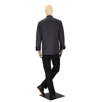 Antoine - Long Sleeve Chef Coat – Motorcycle-Inspired Jacket for Chefs