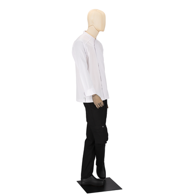 Dimitri - Long Sleeve Chef Coat - Crossover Professional Culinary Jacket for Chefs