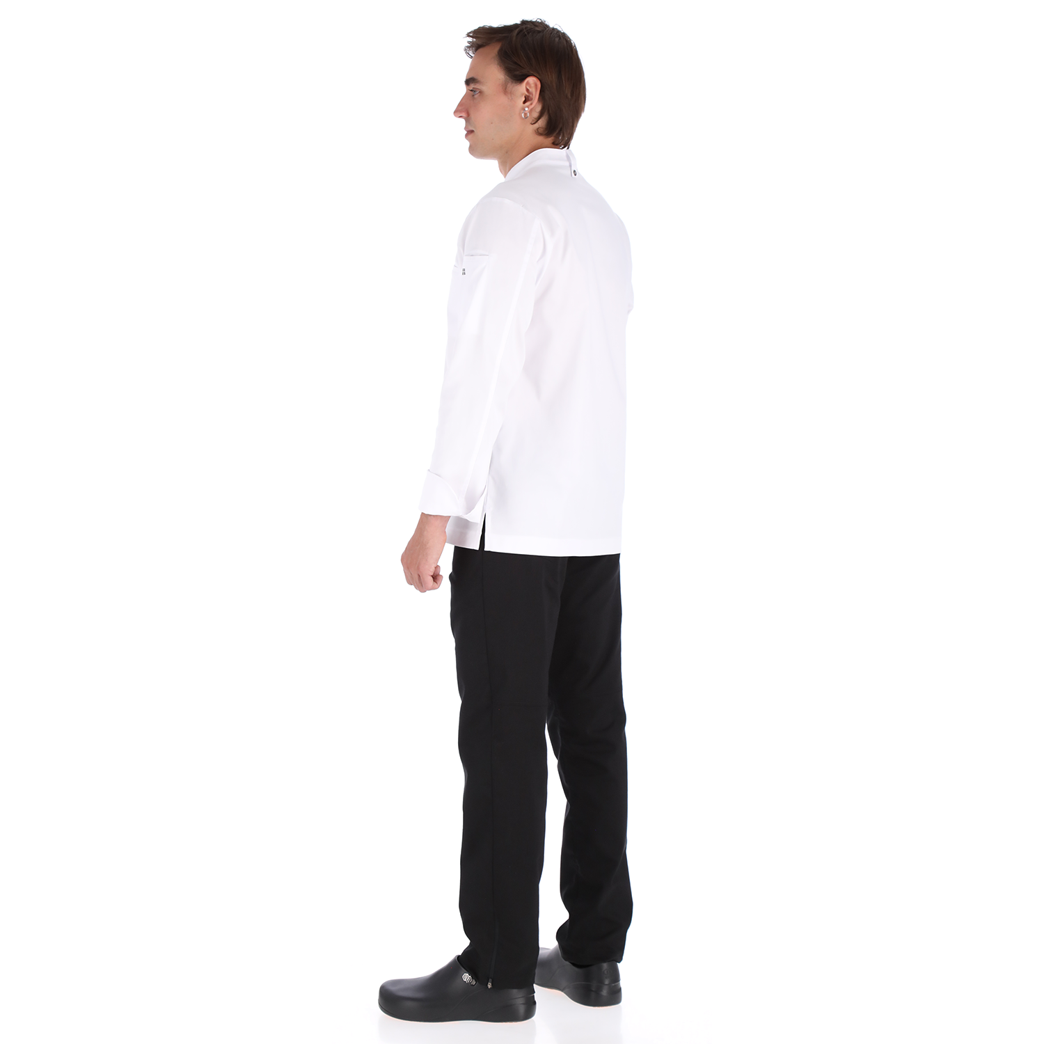 Dimitri - Long Sleeve Chef Coat - Crossover Professional Culinary Jacket for Chefs