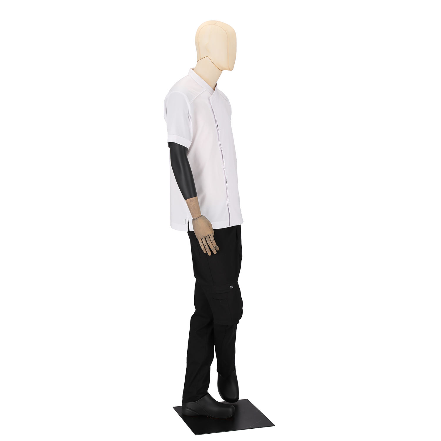 Men's Dimitri Short Sleeve Chef Coat White