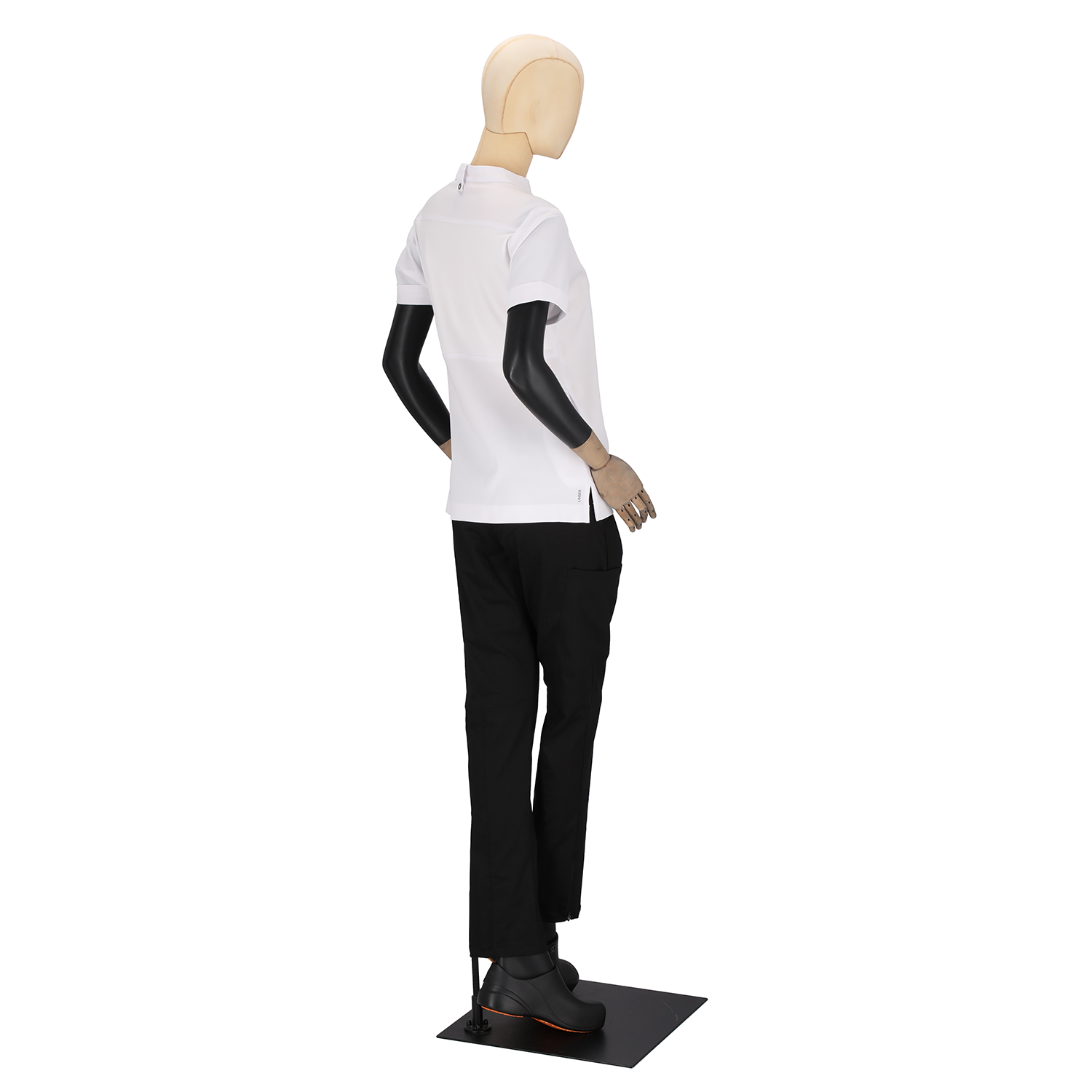 Dimitri - Short Sleeve Chef Coat - Crossover Collar, Clavicle Piping and Breathable Back Panel