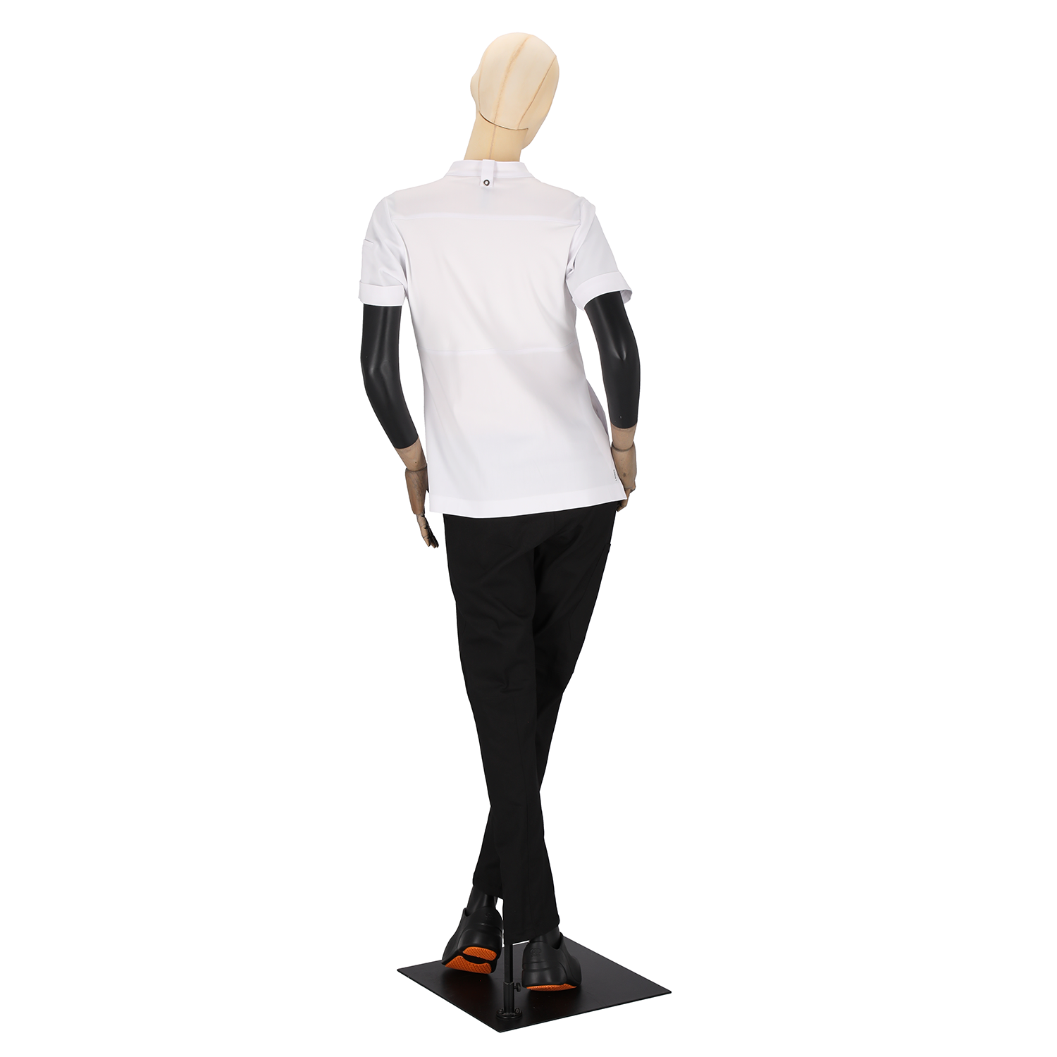 Dimitri - Short Sleeve Chef Coat - Crossover Collar, Clavicle Piping and Breathable Back Panel