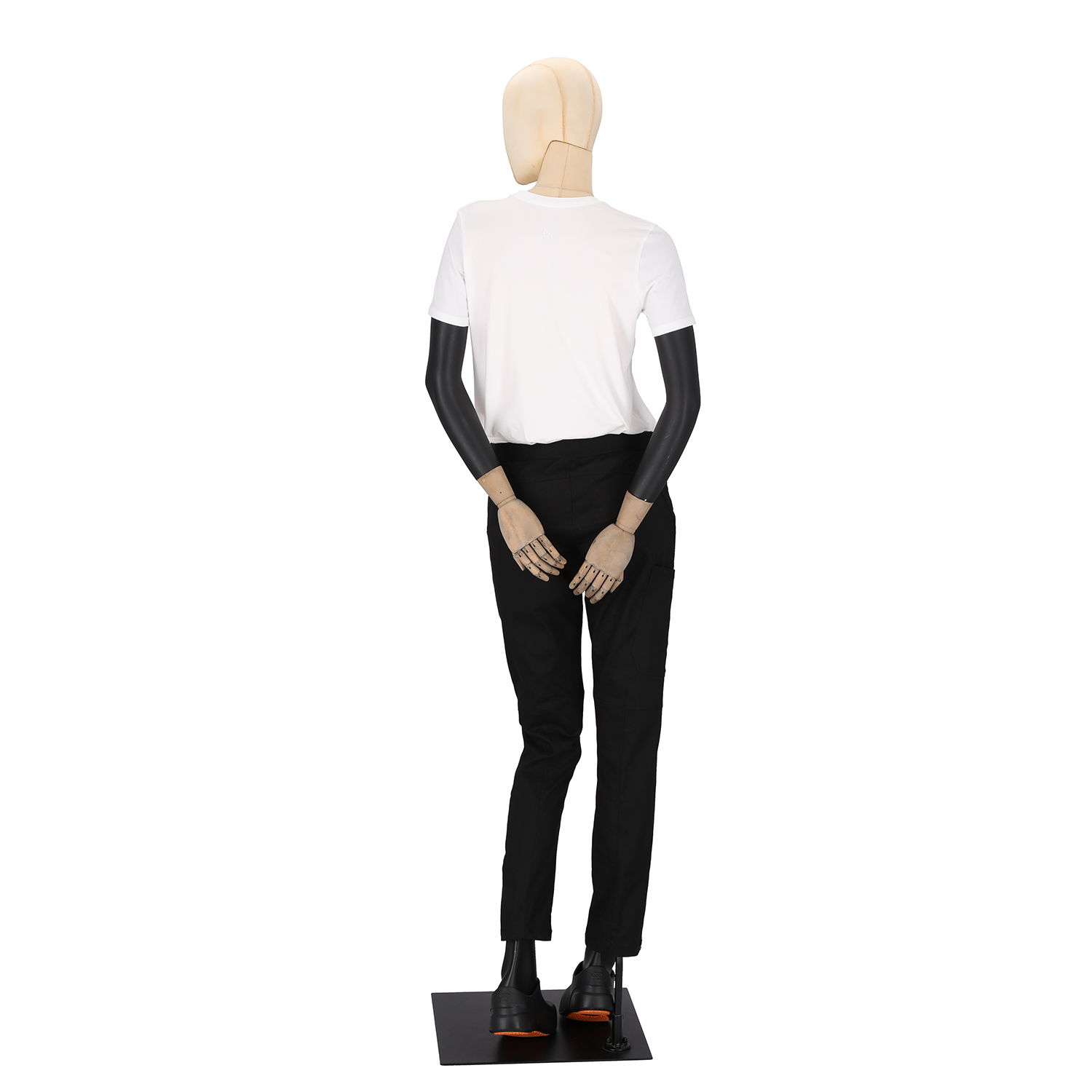 Women's slim chef pants Black