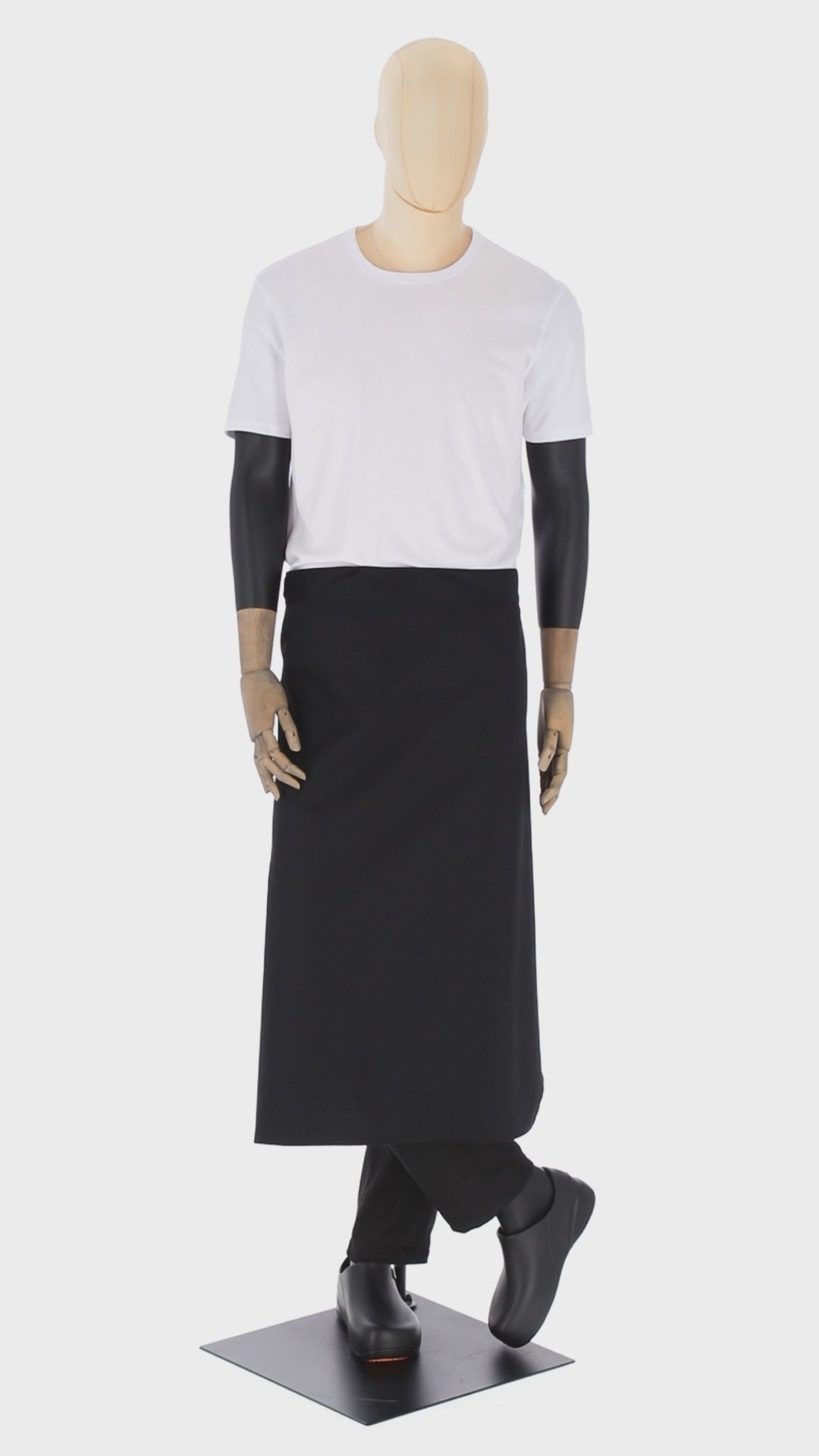 Bali Waist Unisex Apron Black