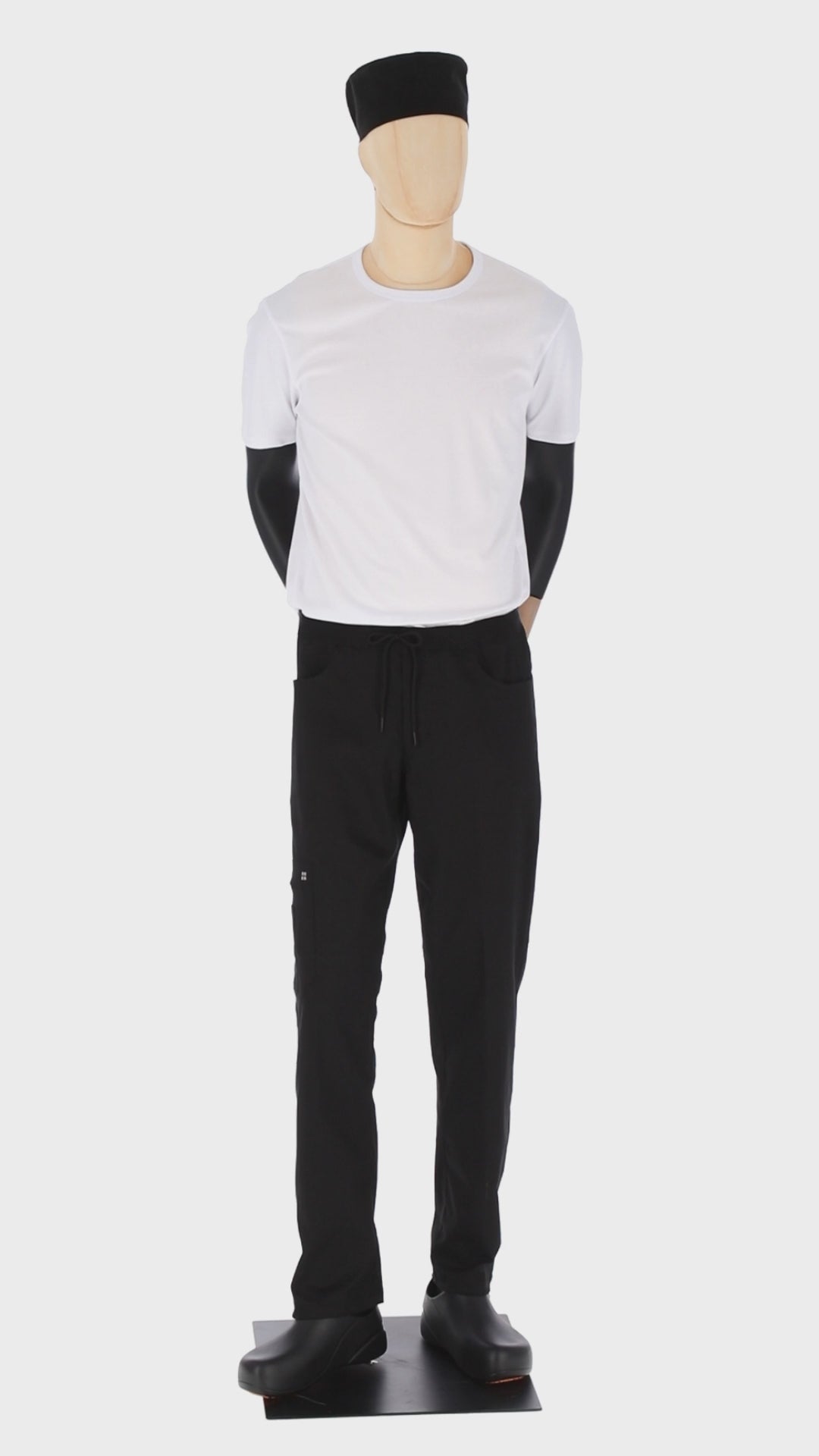 Unisex Chef Skull Cap - Lightweight Breathable Kitchen Headwear for Professional Chefs