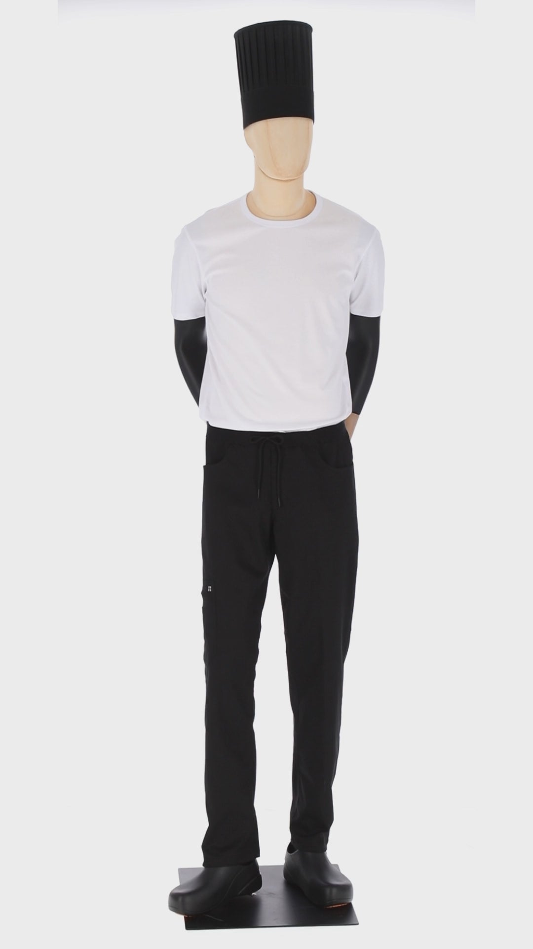 Unisex Chef Toque Tall Hat - Classic Professional Kitchen Headwear for Culinary Use